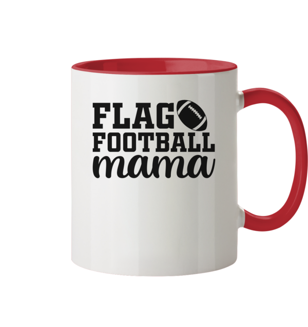 Flag Football Mama - Tasse zweifarbig - Amfoo Shop