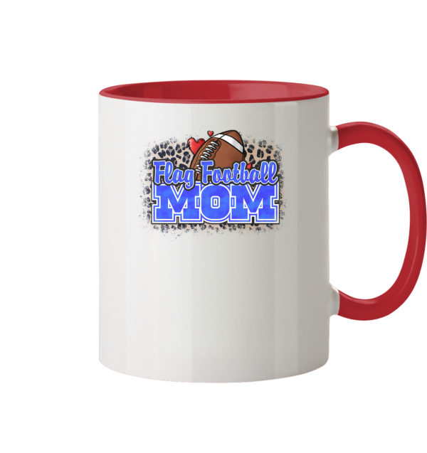 Flag Football Mom - Tasse zweifarbig - Amfoo Shop