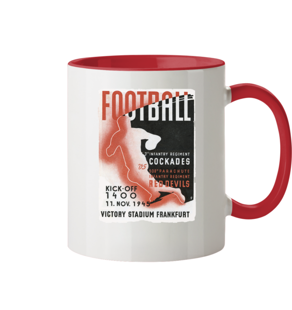 Red Devils Frankfurt 1945 - Tasse zweifarbig - Amfoo Shop