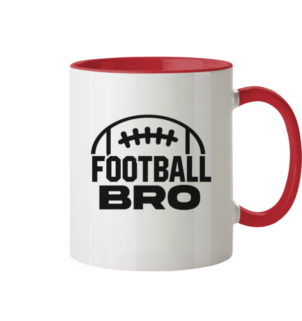 Football Bro - Tasse zweifarbig - Amfoo Shop