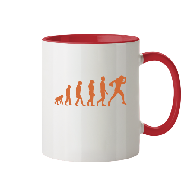 American Football Evolution - Tasse zweifarbig - Amfoo Shop