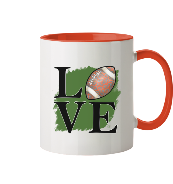 Football Love II - Tasse zweifarbig - Amfoo Shop