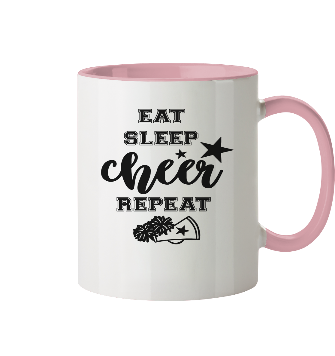 Eat Sleep Cheer Repeat - Tasse zweifarbig - Amfoo Shop