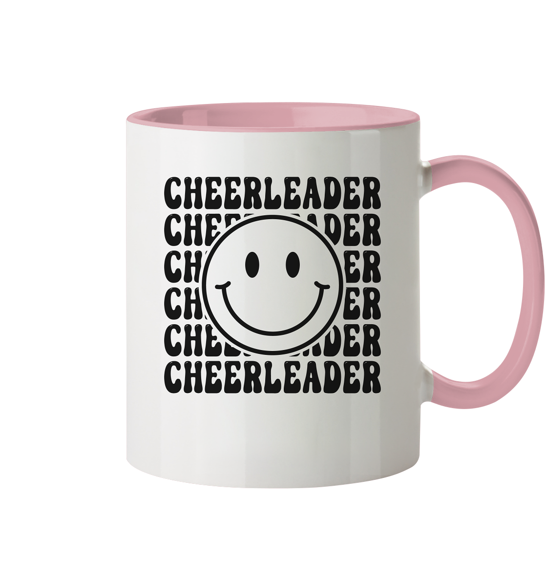 Cheerleader Smiley - Tasse zweifarbig - Amfoo Shop