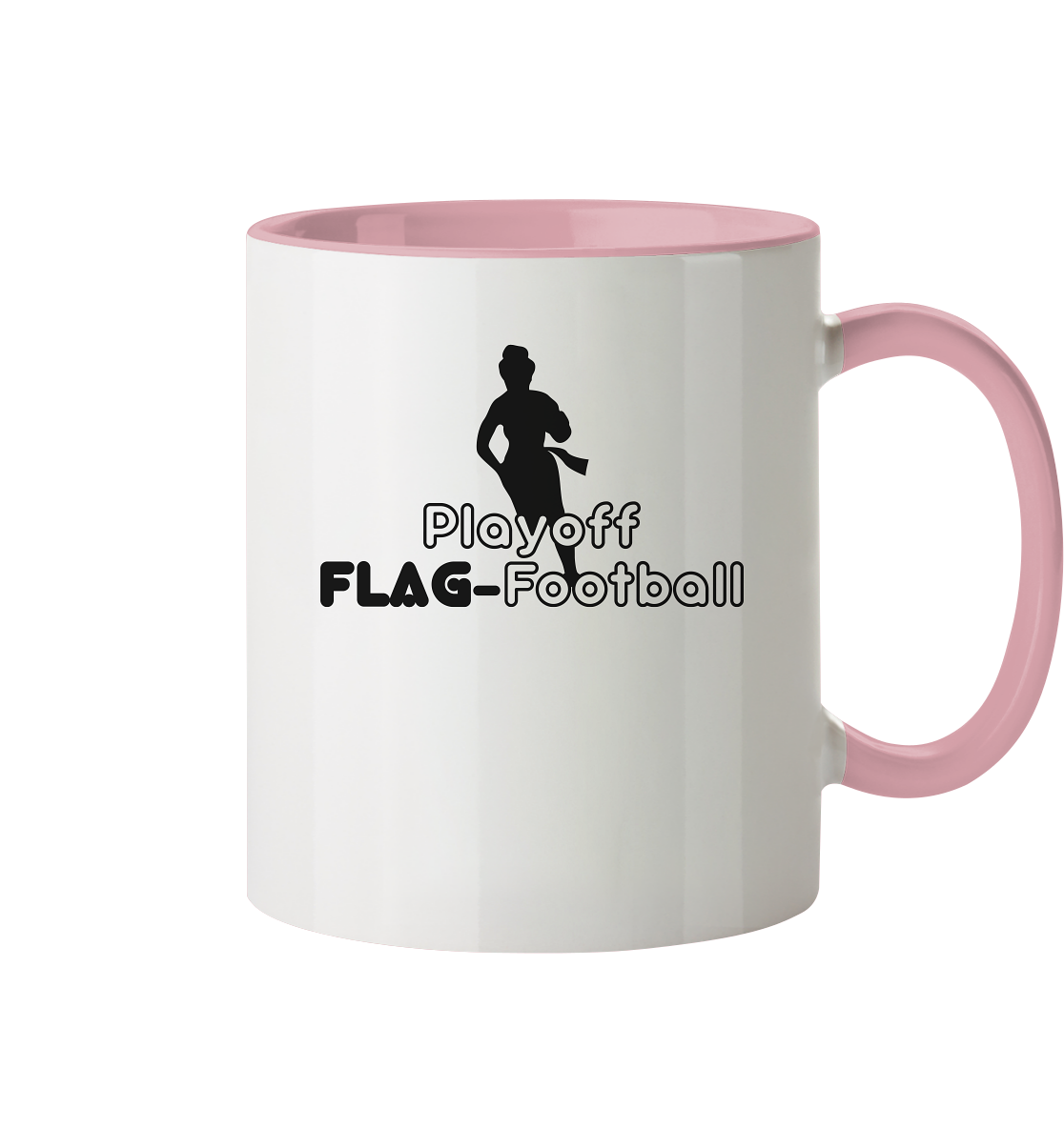 Playoff Flag Football Women black - Tasse zweifarbig - Amfoo Shop