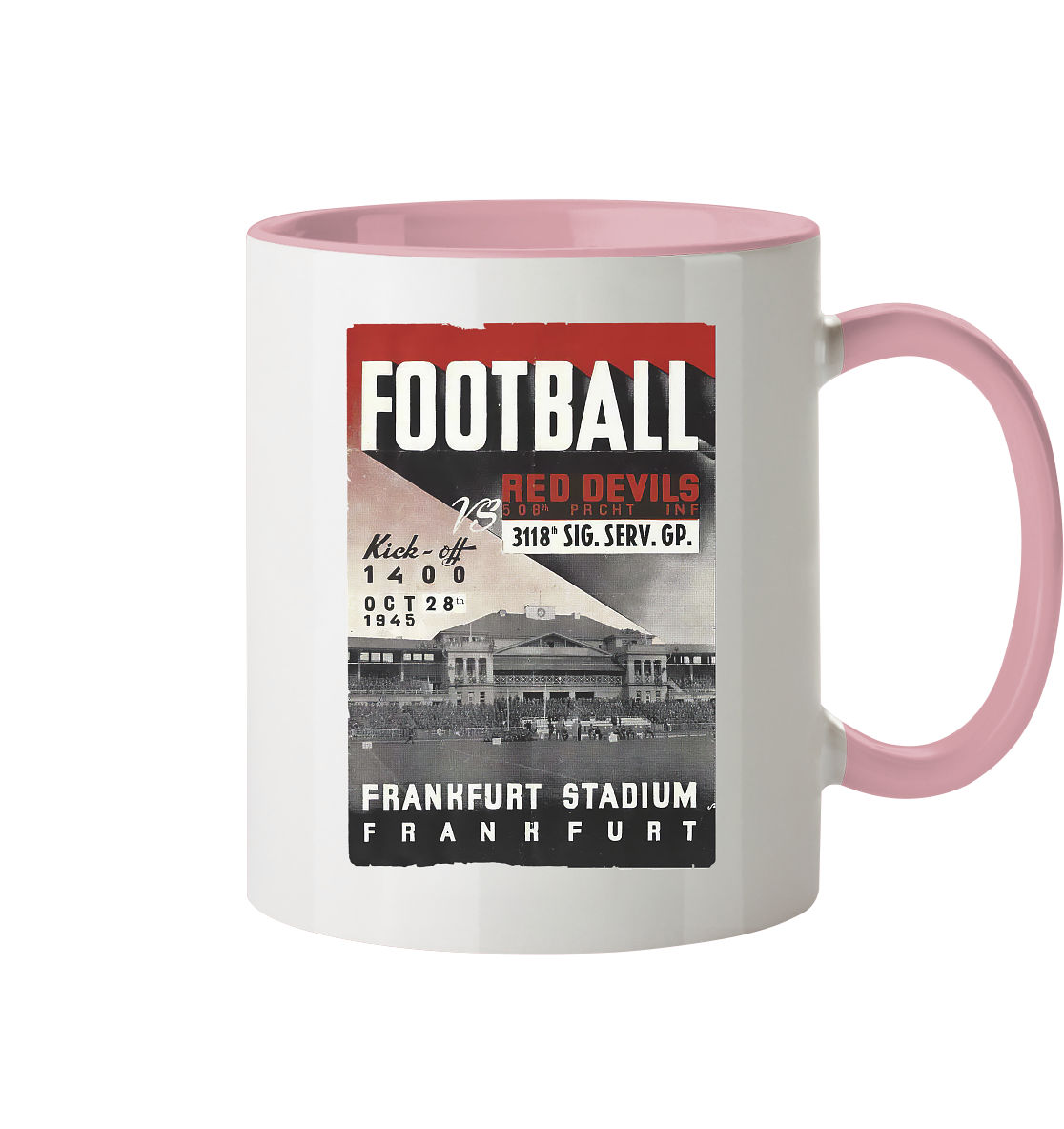 Frankfurt Football 1945 - Tasse zweifarbig - Amfoo Shop