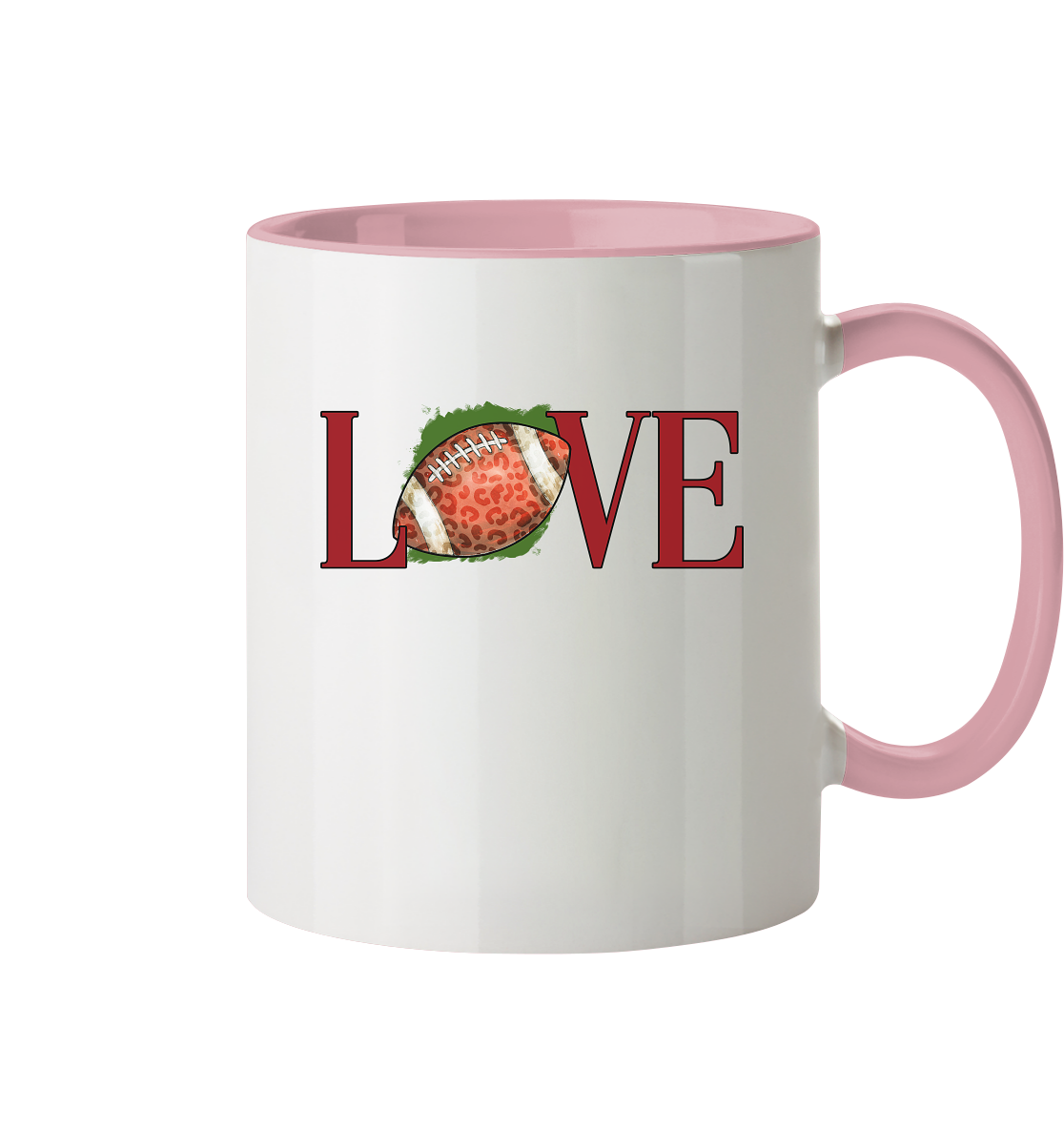 Football Love - Tasse zweifarbig - Amfoo Shop