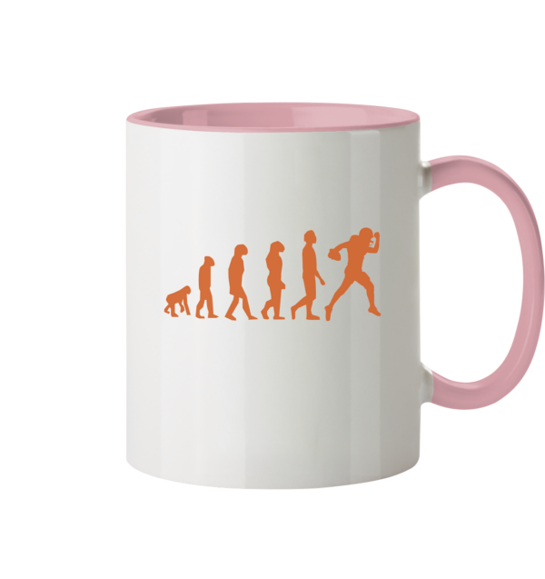 American Football Evolution - Tasse zweifarbig - Amfoo Shop