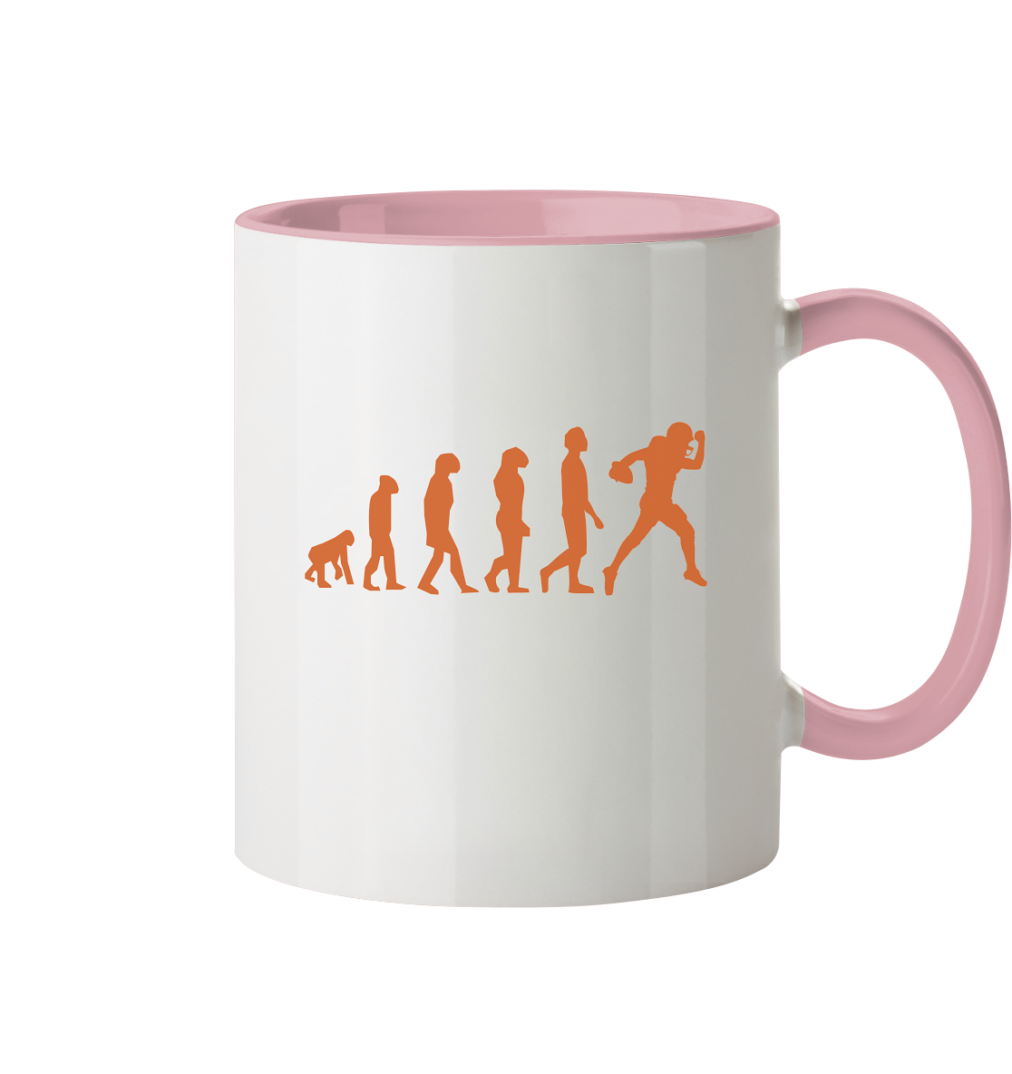 American Football Evolution - Tasse zweifarbig - Amfoo Shop