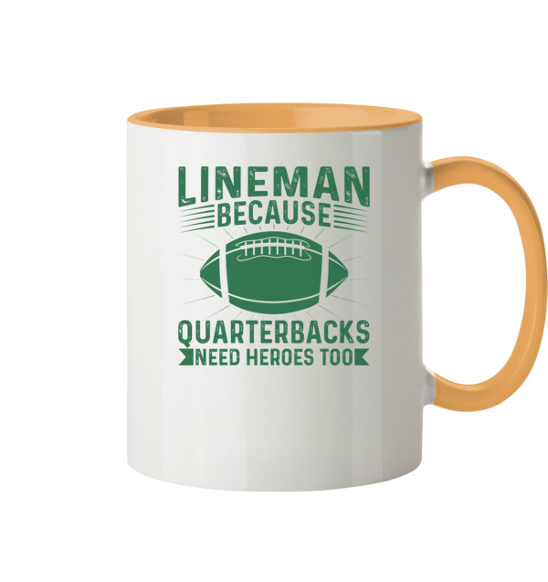 Lineman Heroes Green - Tasse zweifarbig - Amfoo Shop