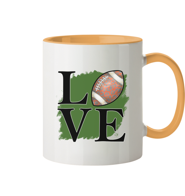 Football Love II - Tasse zweifarbig - Amfoo Shop