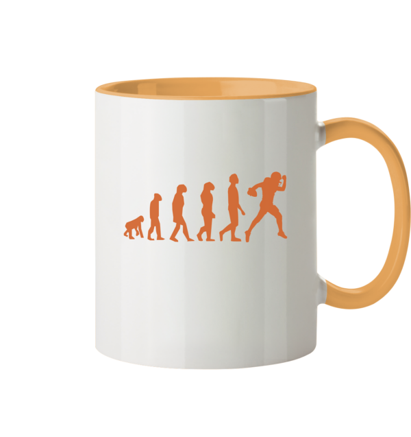 American Football Evolution - Tasse zweifarbig - Amfoo Shop