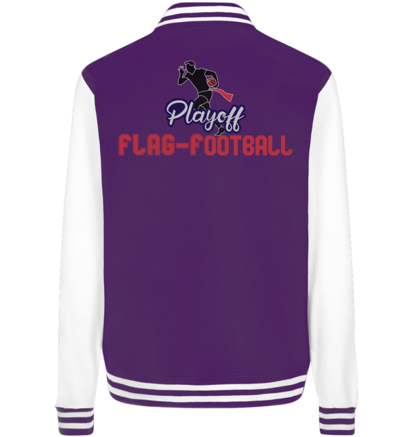 Playoff Flag Football Men red - College Jacket - Amfoo Shop