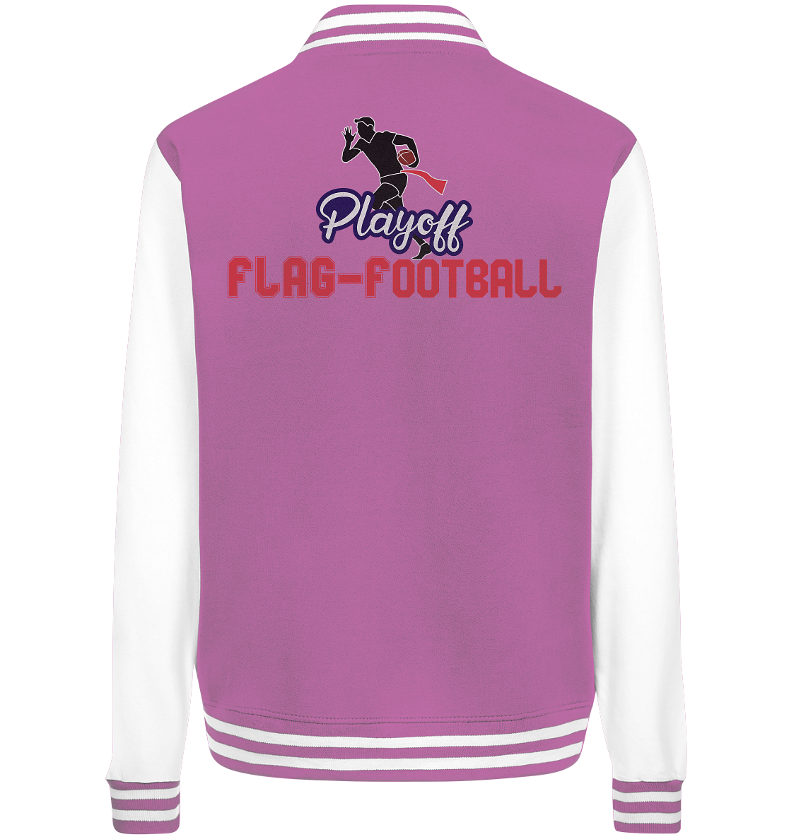 Playoff Flag Football Men red - College Jacket - Amfoo Shop