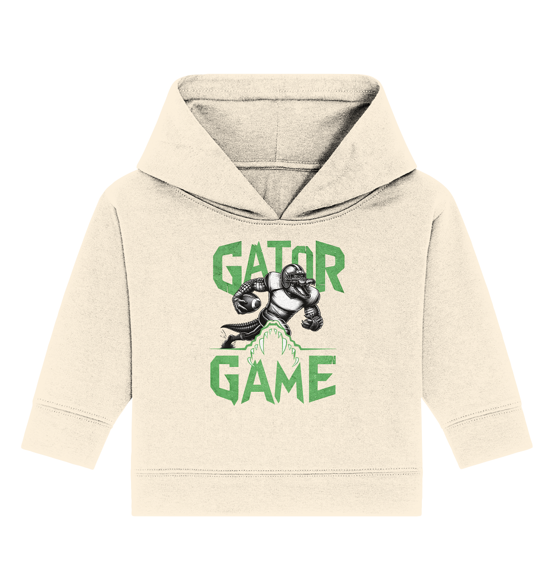 Gator Game - Baby Organic Hoodie - Amfoo Shop