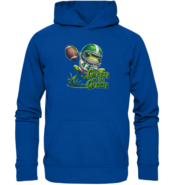 Green Frog- Basic Unisex Hoodie - Amfoo Shop