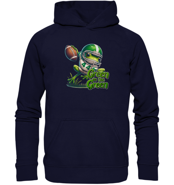 Green Frog- Basic Unisex Hoodie - Amfoo Shop