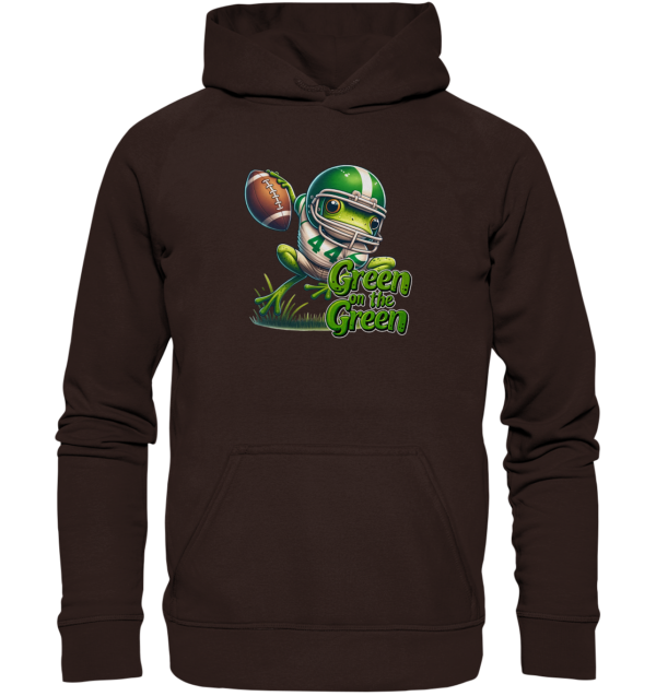 Green Frog- Basic Unisex Hoodie - Amfoo Shop