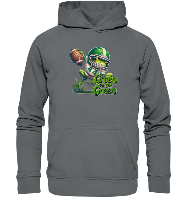 Green Frog- Basic Unisex Hoodie - Amfoo Shop