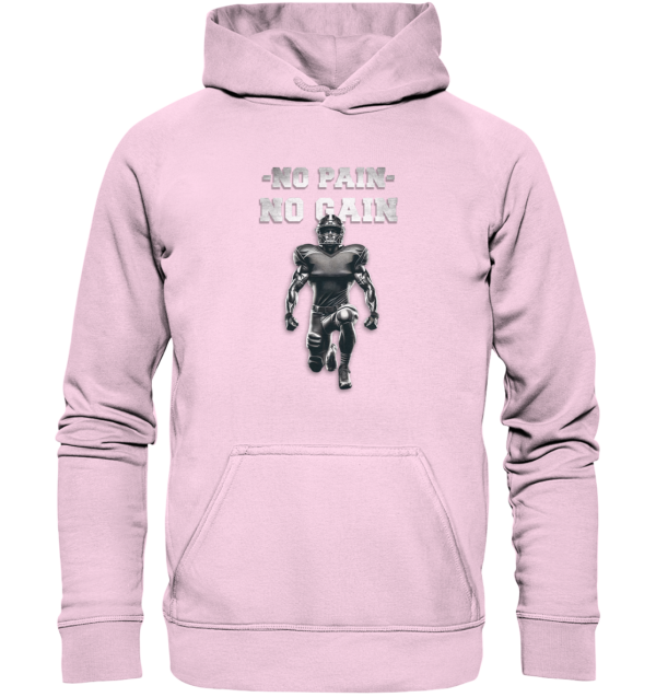 No Pain No Gain Metal - Basic Unisex Hoodie - Amfoo Shop