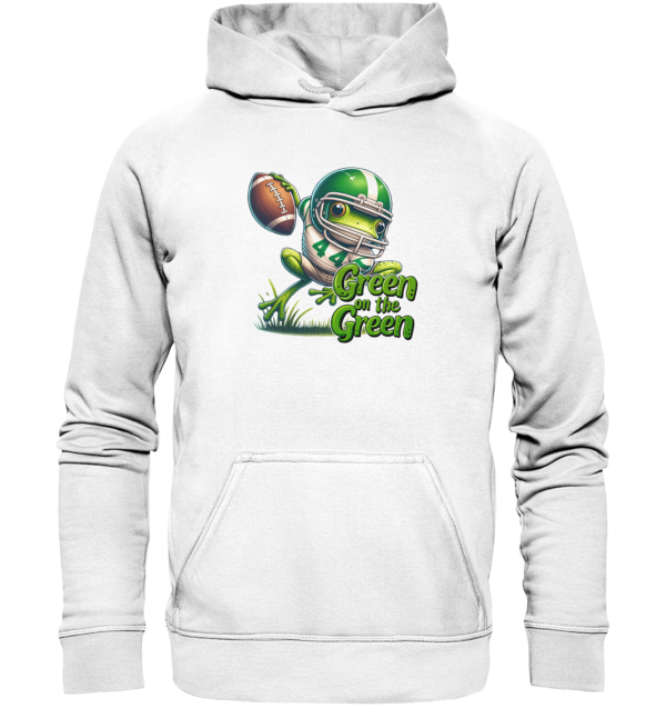 Green Frog- Basic Unisex Hoodie - Amfoo Shop