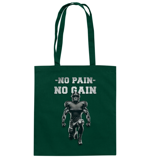 No Pain No Gain Metal - Baumwolltasche - Amfoo Shop