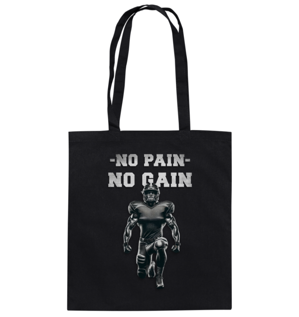 No Pain No Gain Metal - Baumwolltasche - Amfoo Shop