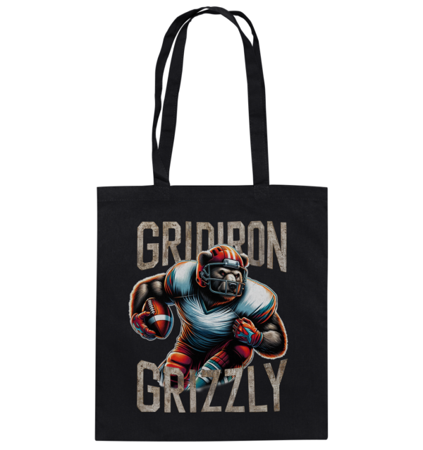 Gridiron Grizzly - Baumwolltasche - Amfoo Shop