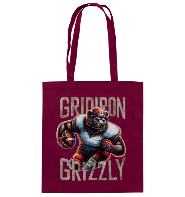 Gridiron Grizzly - Baumwolltasche - Amfoo Shop