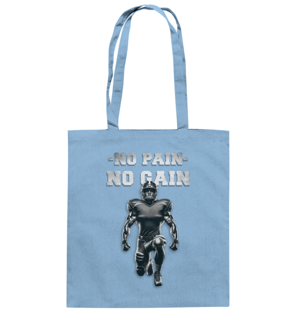 No Pain No Gain Metal - Baumwolltasche - Amfoo Shop