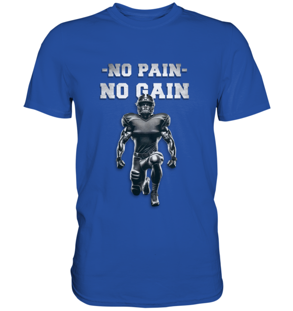 No Pain No Gain Metal - Classic Shirt - Amfoo Shop