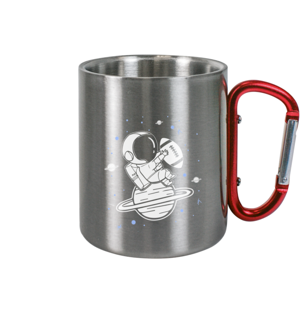 Footballnaut - Edelstahl Tasse - Amfoo Shop