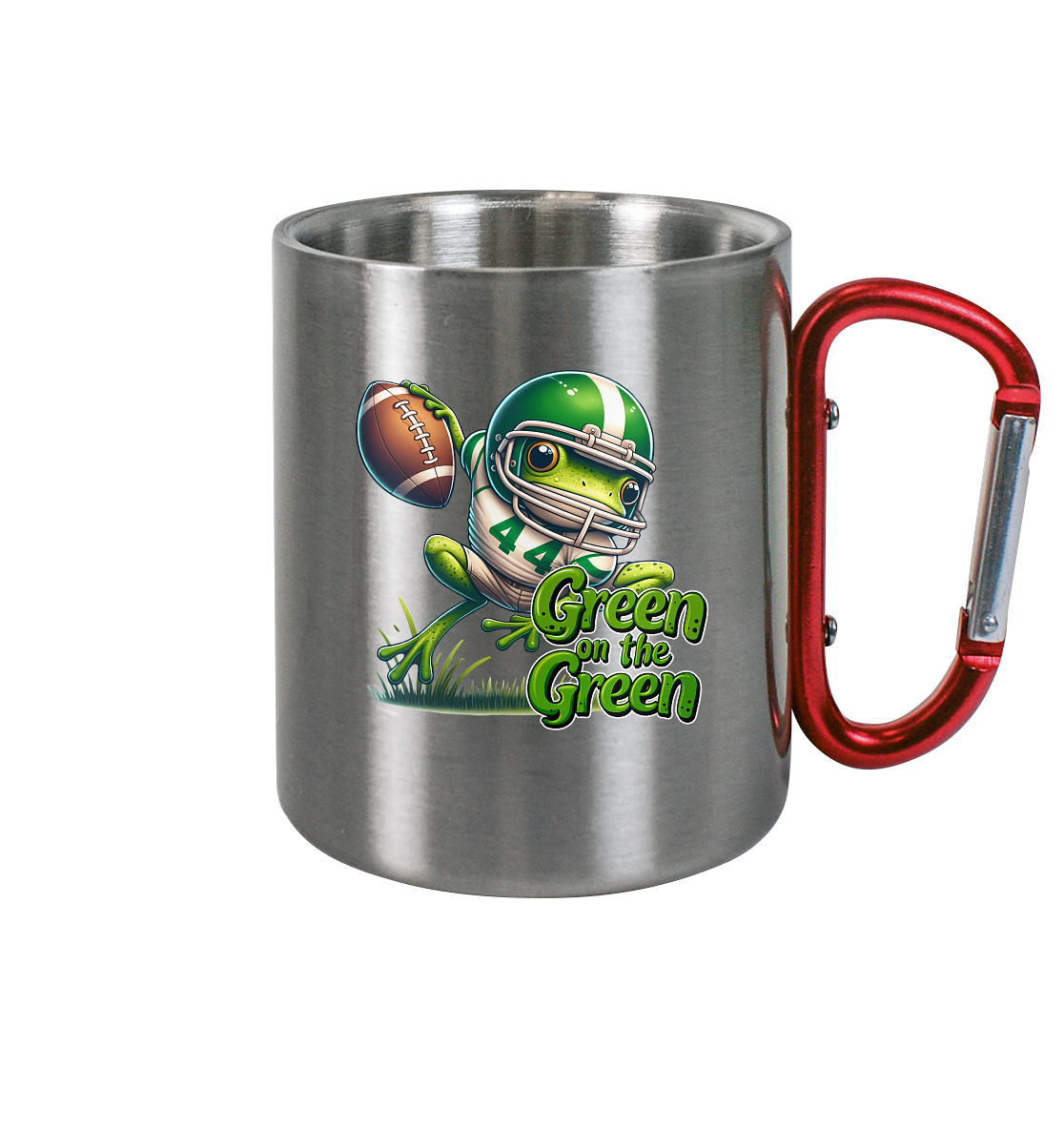 Green Frog- Edelstahl Tasse - Amfoo Shop