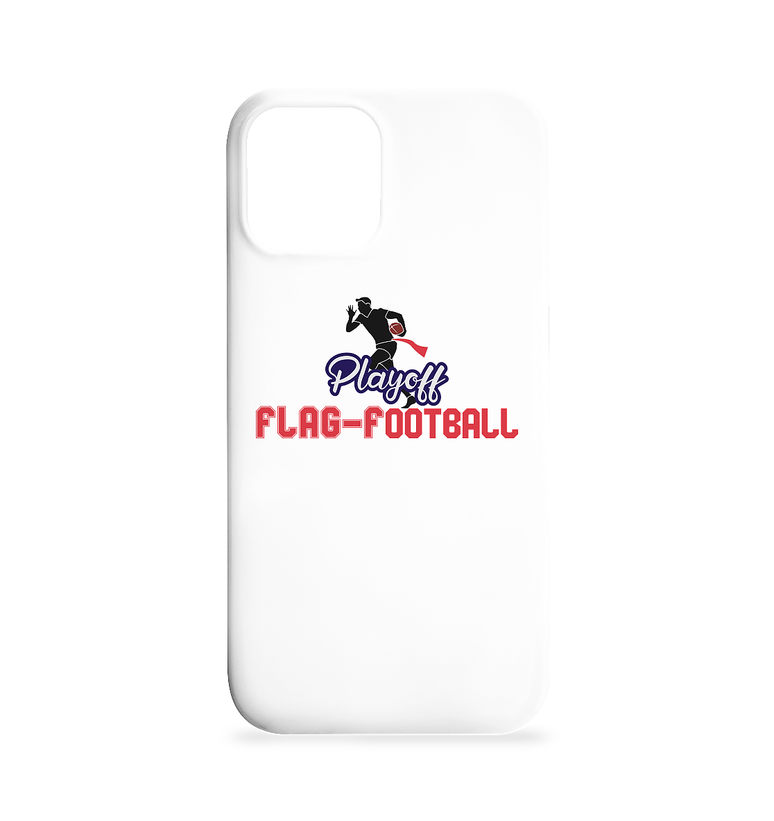 Playoff Flag Football Men red - Iphone 12 / 12 Pro Handyhülle - Amfoo Shop