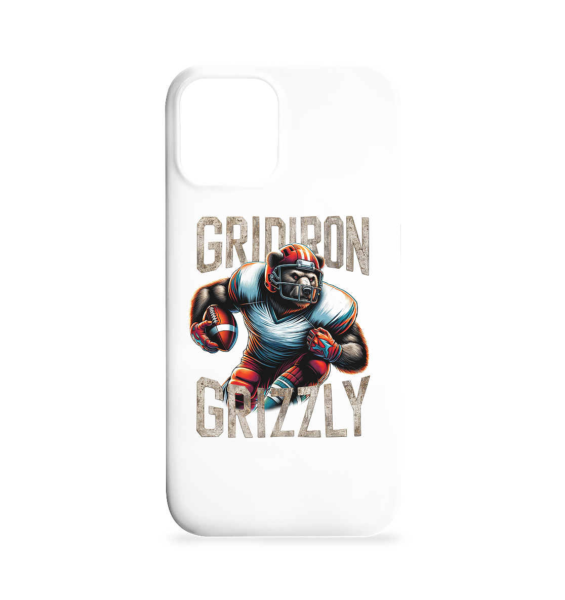 Gridiron Grizzly - Iphone 12 / 12 Pro Handyhülle - Amfoo Shop