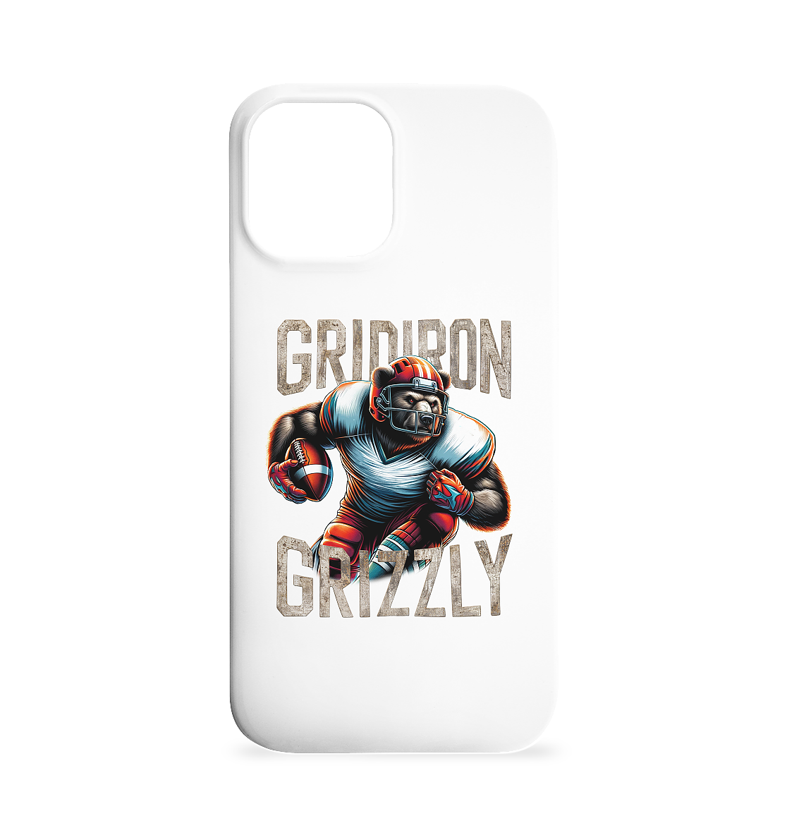 Gridiron Grizzly - Iphone 12 Max Handyhülle - Amfoo Shop