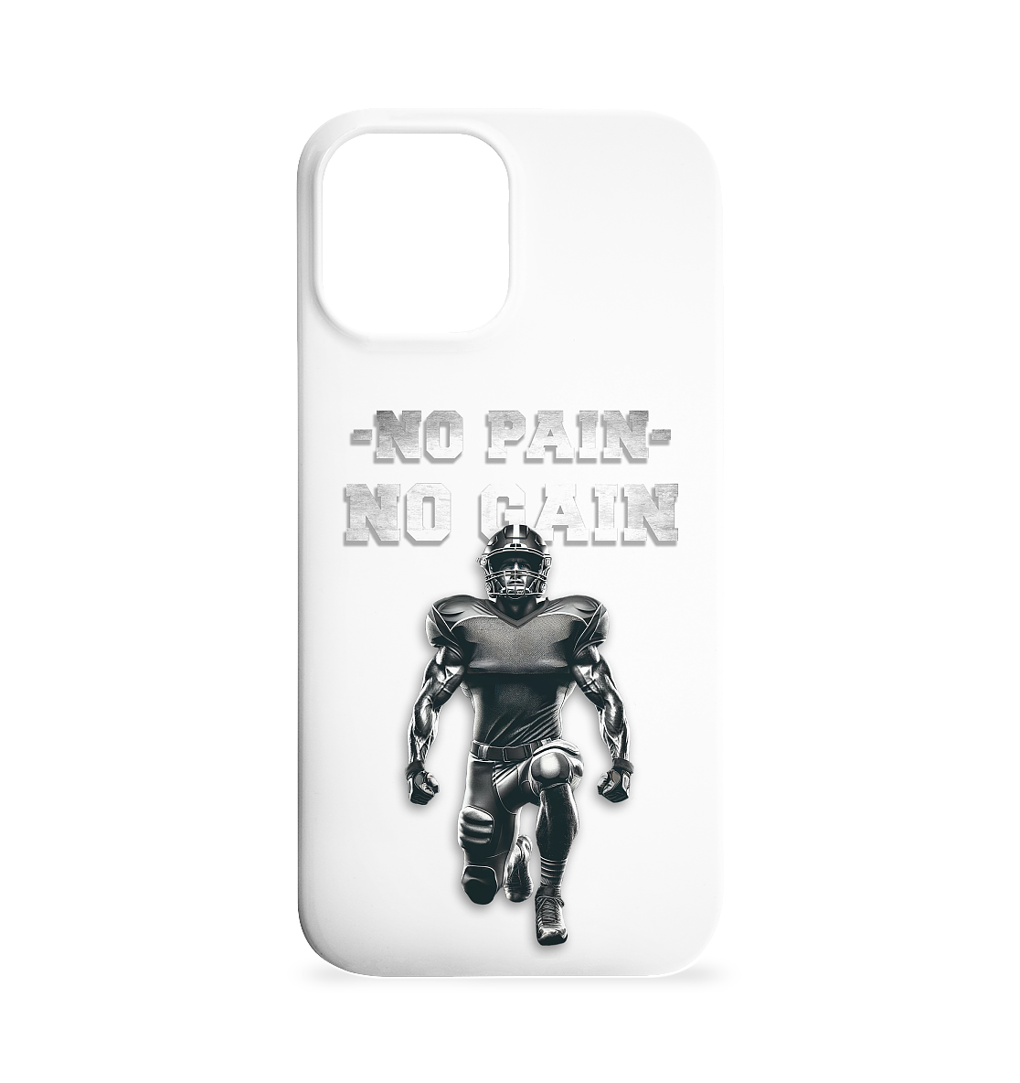 No Pain No Gain Metal - Iphone 12 Max Handyhülle - Amfoo Shop