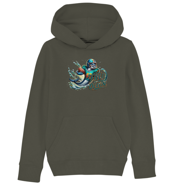 Dolphin - Kids Organic Hoodie - Amfoo Shop