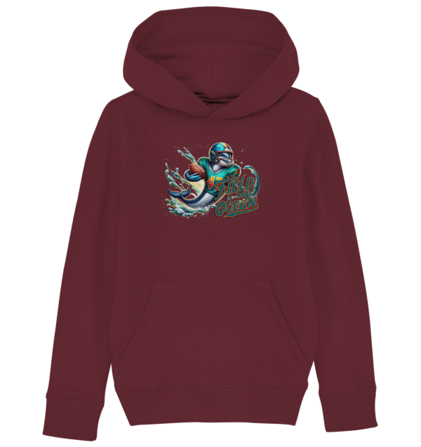 Dolphin - Kids Organic Hoodie - Amfoo Shop