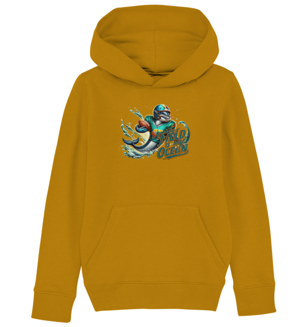 Dolphin - Kids Organic Hoodie - Amfoo Shop