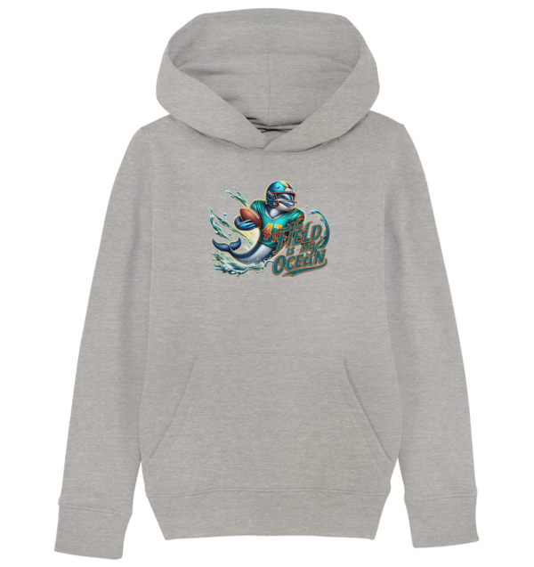 Dolphin - Kids Organic Hoodie - Amfoo Shop