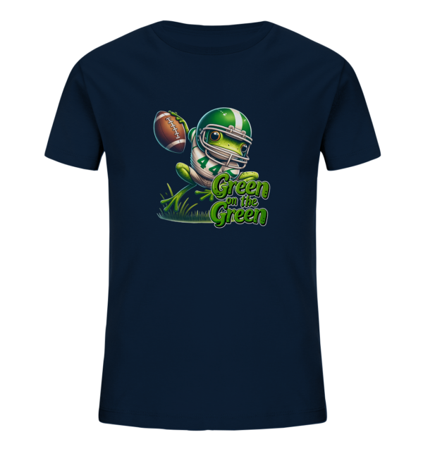 Green Frog- Kids Organic Shirt - Amfoo Shop