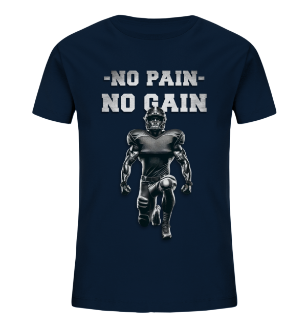 No Pain No Gain Metal - Kids Organic Shirt - Amfoo Shop