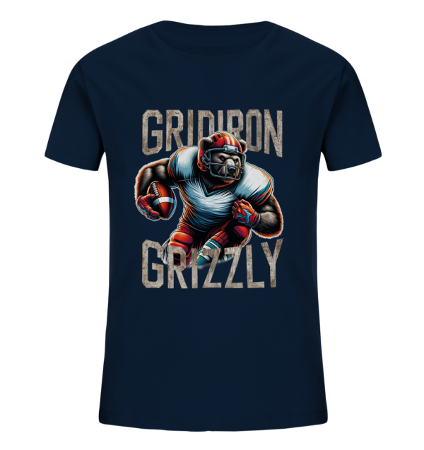 Gridiron Grizzly - Kids Organic Shirt - Amfoo Shop