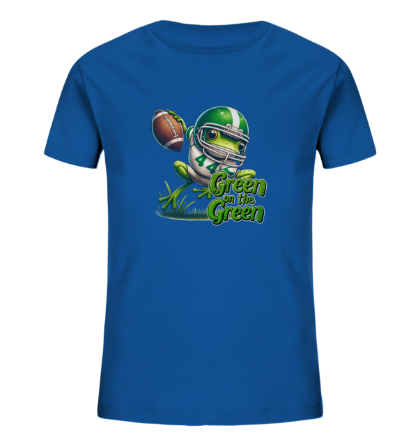 Green Frog- Kids Organic Shirt - Amfoo Shop