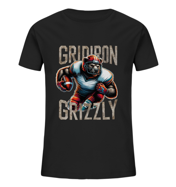 Gridiron Grizzly - Kids Organic Shirt - Amfoo Shop