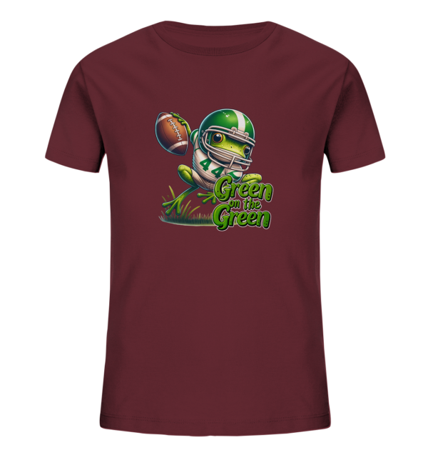 Green Frog- Kids Organic Shirt - Amfoo Shop