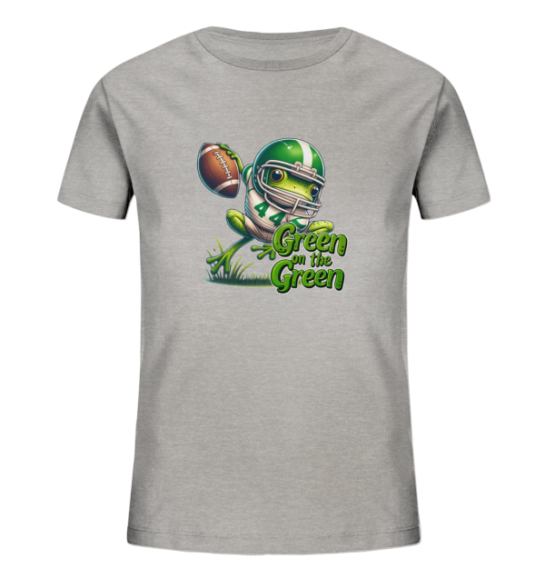 Green Frog- Kids Organic Shirt - Amfoo Shop