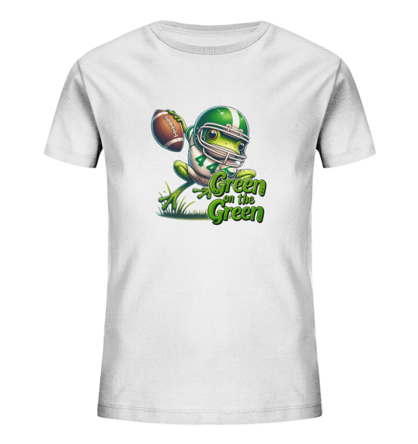 Green Frog- Kids Organic Shirt - Amfoo Shop