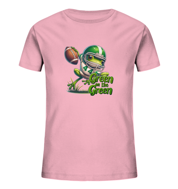 Green Frog- Kids Organic Shirt - Amfoo Shop